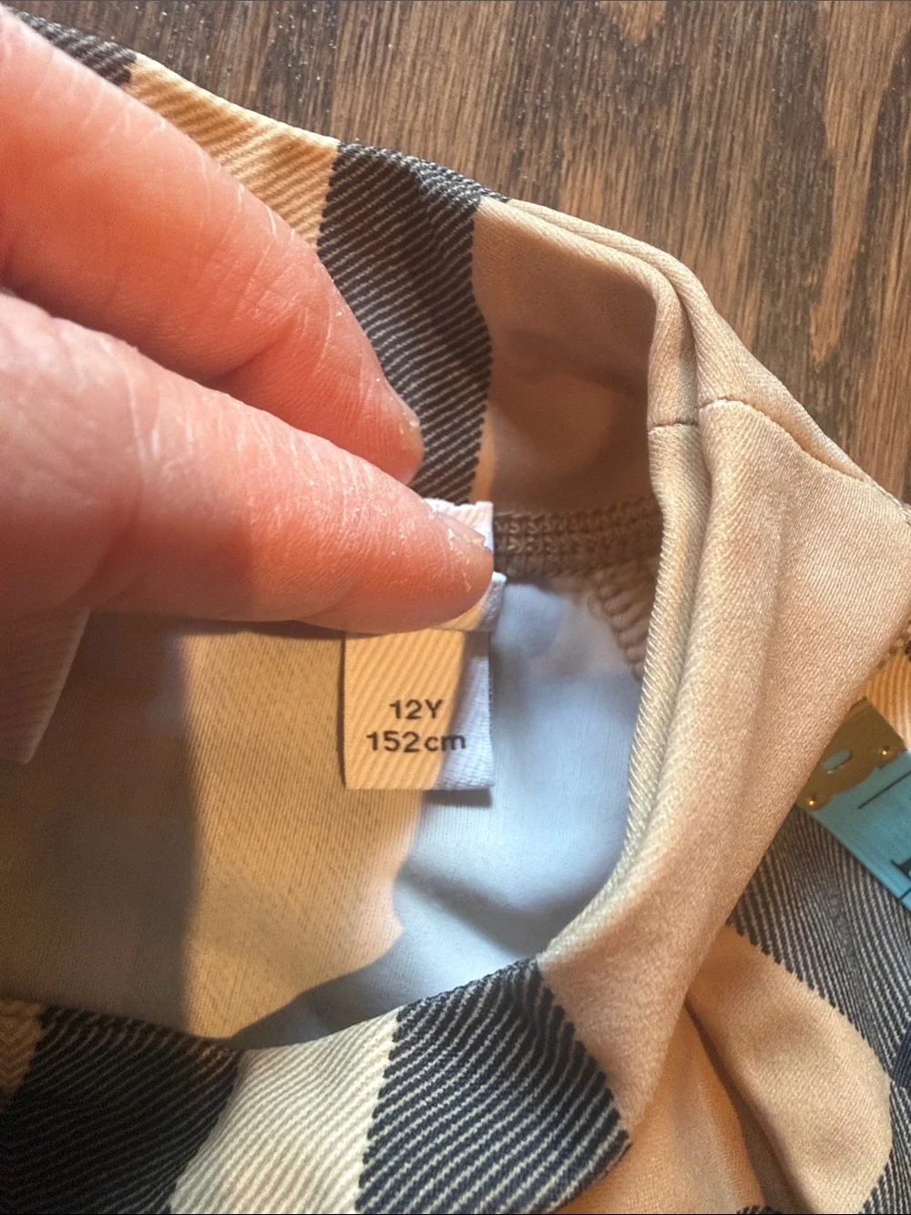 Burberry Beige, Black & Red Check Shirt - Picture 8 of 10